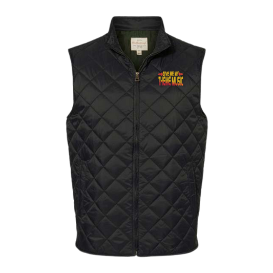 Givememythememusic Men's Quilted Vest