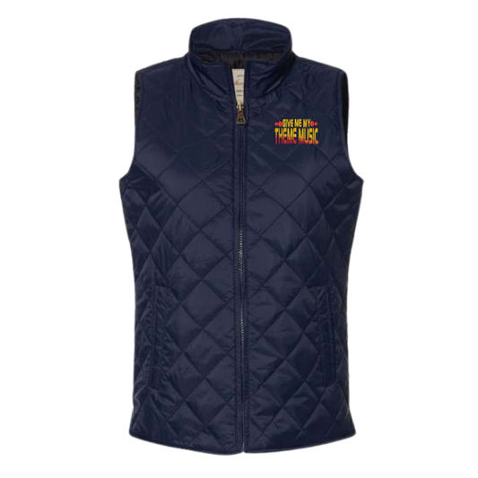 Givememythememusic Women's Quilted Vest