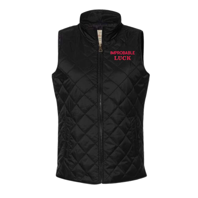 Improbable Luck Women's Quilted Vest