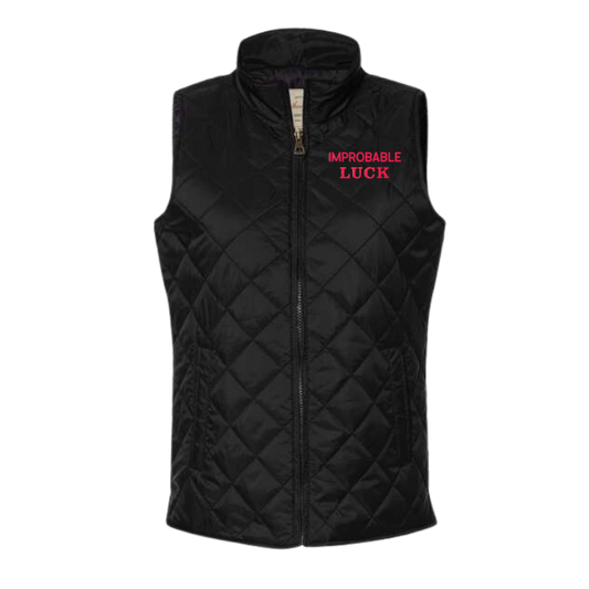 Improbable Luck Women's Quilted Vest