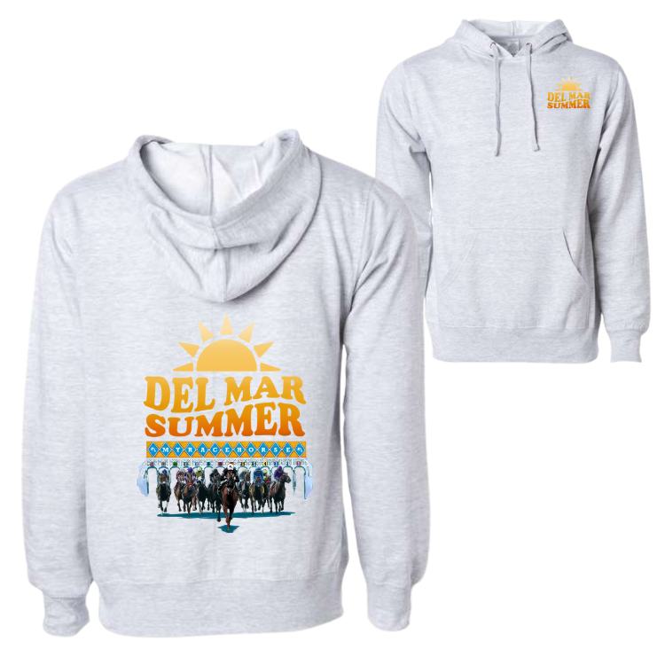 Del Mar Summer Hooded Sweatshirt