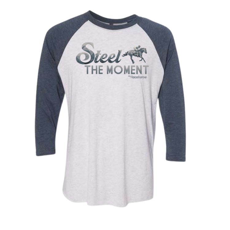 Steel the Moment Unisex 3/4 Sleeve Raglan T-Shirt