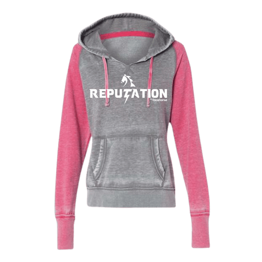 Reputation Women's Fitted Hooded Sweatshirt