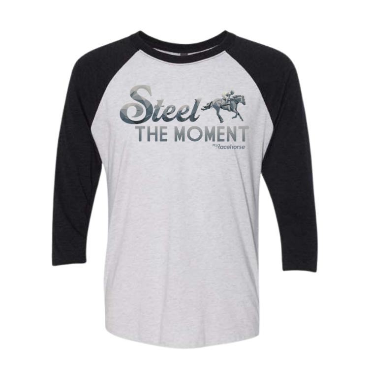 Steel the Moment Unisex 3/4 Sleeve Raglan T-Shirt