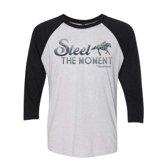 Steel the Moment Unisex 3/4 Sleeve Raglan T-Shirt