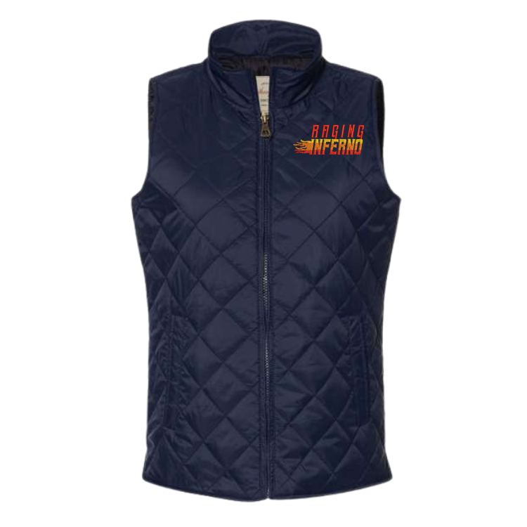 Raging Inferno Women's Quilted Vest