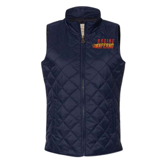 Raging Inferno Women's Quilted Vest