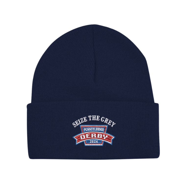 Seize the Grey Pennsylvania Derby Collection Cuff Beanie