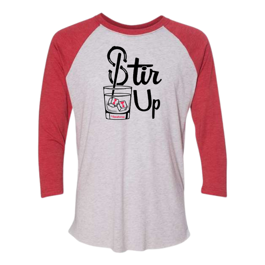 Stir it Up Unisex 3/4 Sleeve Raglan T-Shirt