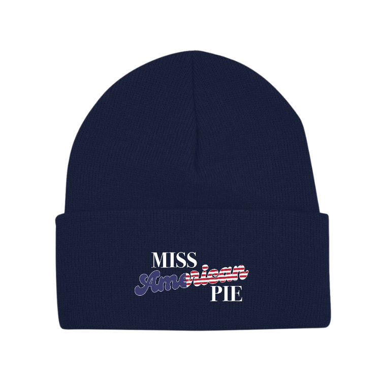 Miss American Pie Cuff Beanie