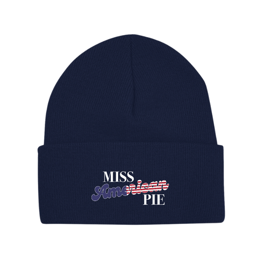 Miss American Pie Cuff Beanie