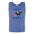 Load image into Gallery viewer, Trust but Verify Unisex - Comfort Colors Heavy Weight Tank
