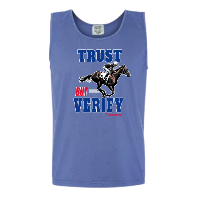 Trust but Verify Unisex - Comfort Colors Heavy Weight Tank