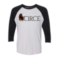 Load image into Gallery viewer, Circe Unisex 3/4 Sleeve Raglan T-Shirt
