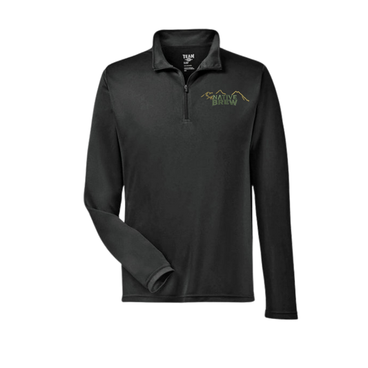 Native Brew Unisex Light Weight 3/4 Zip Pullover
