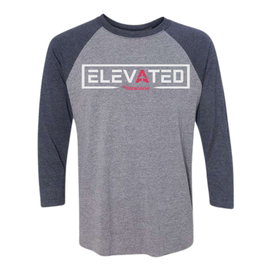 Elevated Unisex 3/4 Sleeve Raglan T-Shirt
