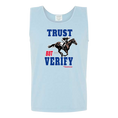 Load image into Gallery viewer, Trust but Verify Unisex - Comfort Colors Heavy Weight Tank
