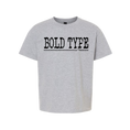 Load image into Gallery viewer, Bold Type Kids SS T-Shirt
