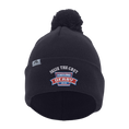 Load image into Gallery viewer, Seize the Grey Pennsylvania Derby Collection Beanie with Pom-Pom
