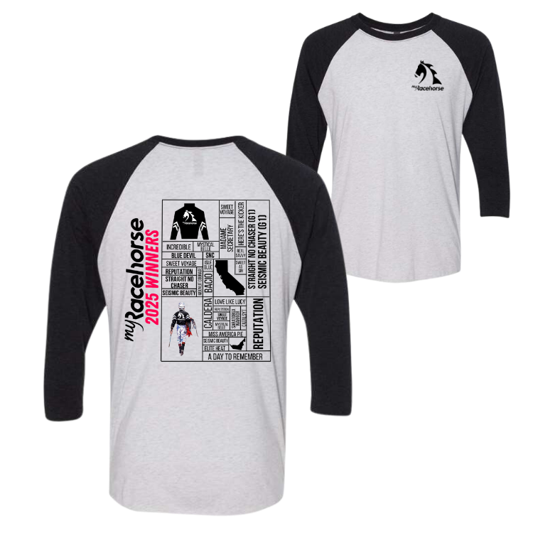 MRH Winner's 2025 Collection Unisex 3/4 Sleeve Raglan T-Shirt