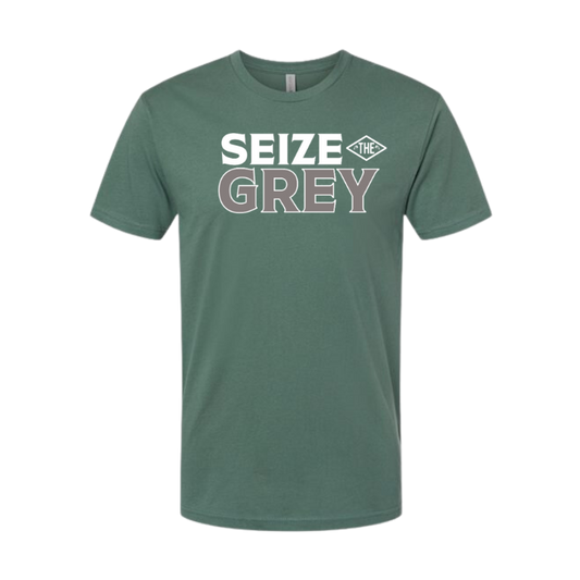 25% Off- Seize the Grey Men's SS T Shirt