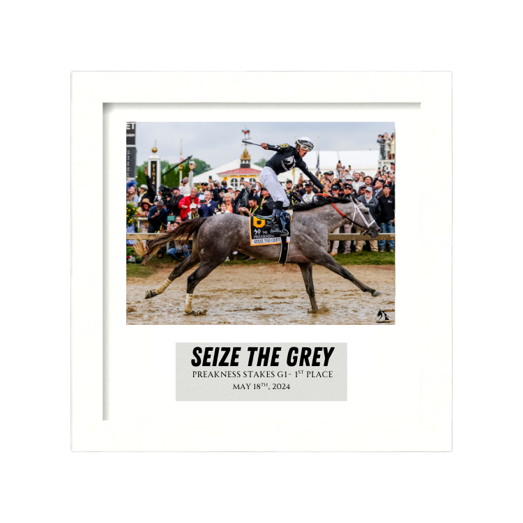 Seize the Grey - Preakness Stakes Photo Frame
