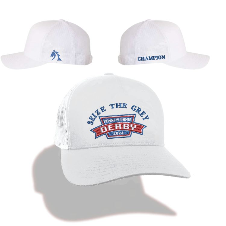 Seize the Grey Pennsylvania Derby Collection Retro Trucker Hat