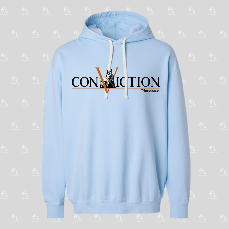 Conviction - Comfort Colors Women's Relaxed Hooded Sweatshirt
