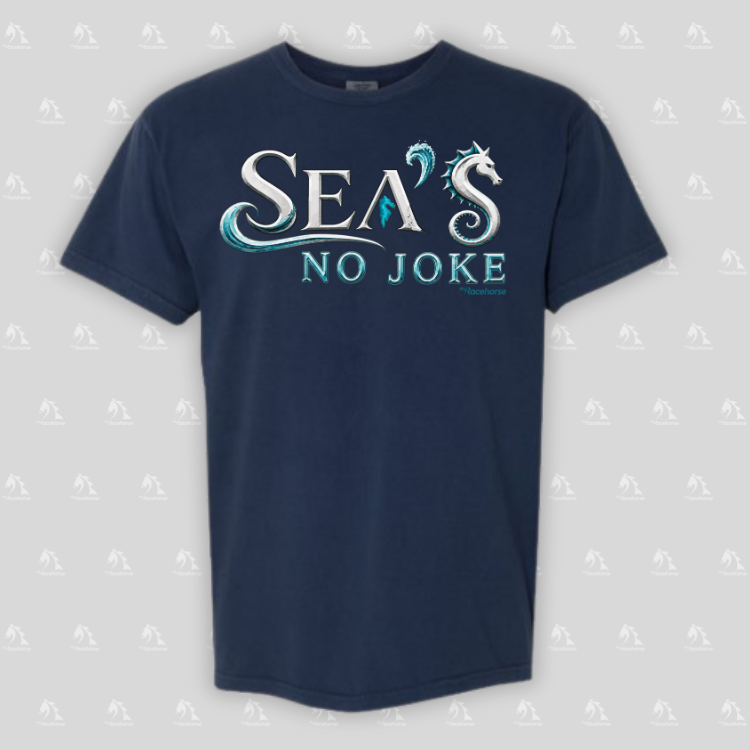 Sea's No Joke Unisex - Comfort Colors Heavy Weight T-Shirt