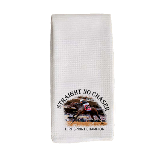 Straight No Chaser Dirt Sprint Champion Tea Towel