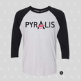 Load image into Gallery viewer, Pyralis Unisex 3/4 Sleeve Raglan T-Shirt
