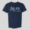 Load image into Gallery viewer, Sea's No Joke Unisex - Comfort Colors Heavy Weight T-Shirt
