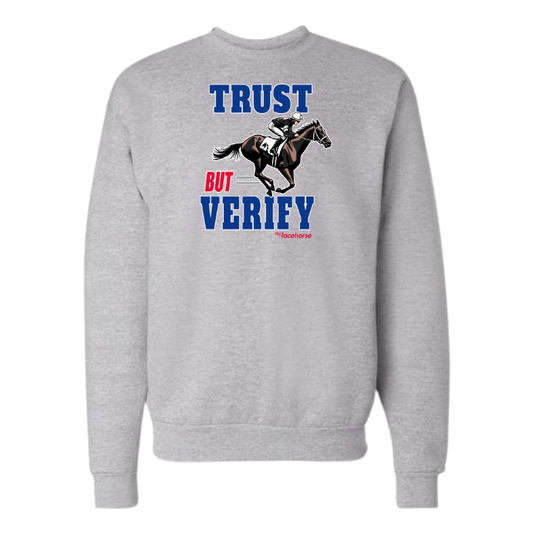 Trust but Verify Unisex Crewneck Sweater
