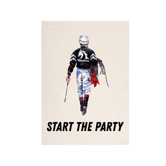 Start the Party Garden Flag