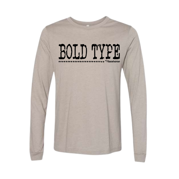 Bold Type Women's Long Sleeve T-Shirt