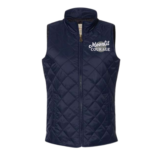Moonlit Courage Women's Quilted Vest