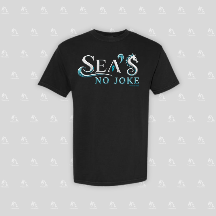 Sea's No Joke Unisex - Comfort Colors Heavy Weight T-Shirt