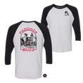 Load image into Gallery viewer, Paddock Buzz Unisex 3/4 Sleeve Raglan T-Shirt
