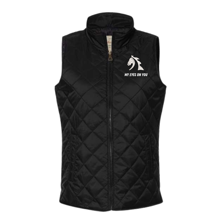 My Eyes On You Women's Quilted Vest
