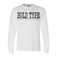 Load image into Gallery viewer, Bold Type Men's Long Sleeve T-Shirt
