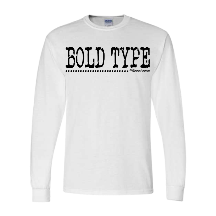 Bold Type Men's Long Sleeve T-Shirt