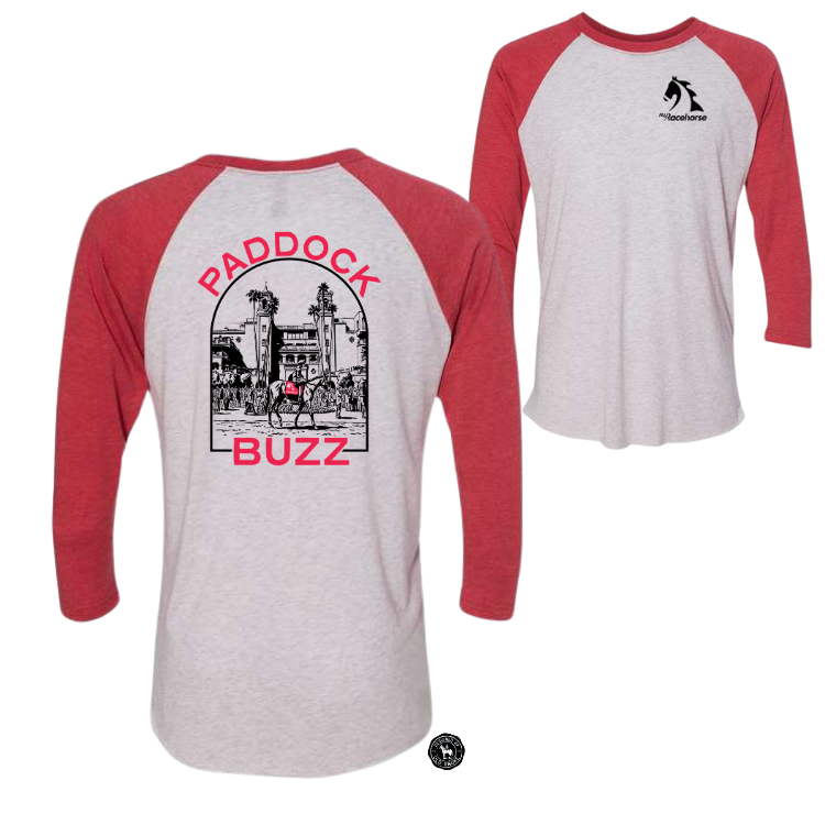 Paddock Buzz Unisex 3/4 Sleeve Raglan T-Shirt