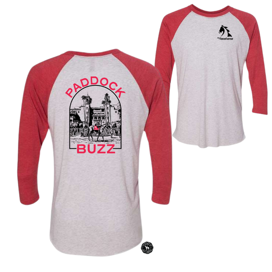 Paddock Buzz Unisex 3/4 Sleeve Raglan T-Shirt