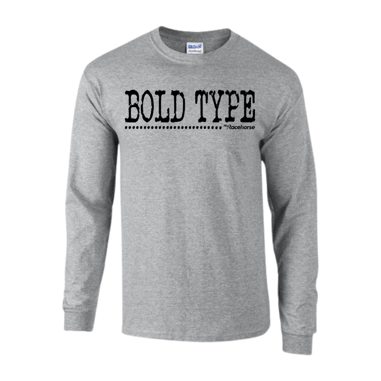 Bold Type Men's Long Sleeve T-Shirt