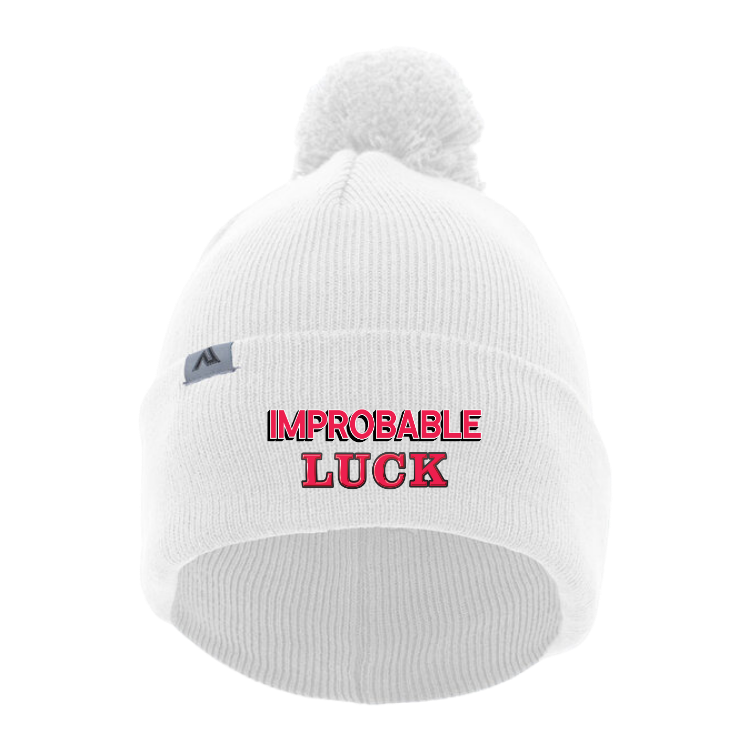 Improbable Luck Pom-Pom Beanie