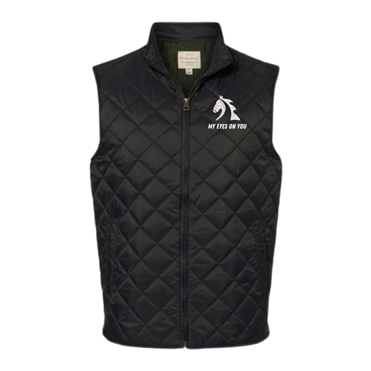 My Eyes On You Men's Quilted Vest