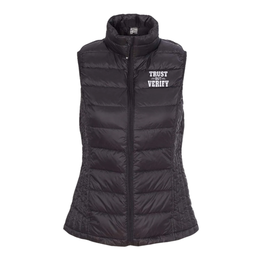 Trust but Verify Women's Packable Vest