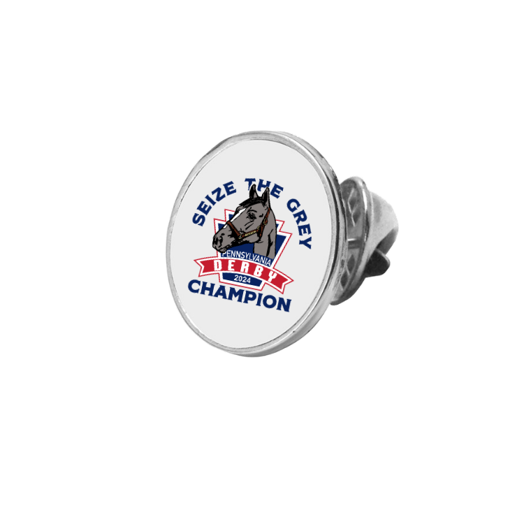 Seize the Grey Pennsylvania Derby Collection Custom Lapel Pin