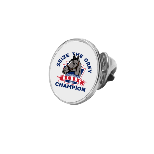 Seize the Grey Pennsylvania Derby Collection Custom Lapel Pin