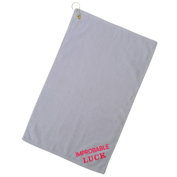 Improbable Luck Golf Towel